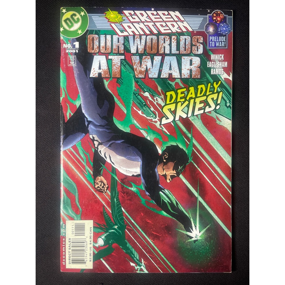 Green Lantern Our‎ Worlds At War Prelude To War 1 Comic Book 2001 DC Comics